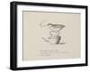 Quail Perched On Teapot, Smoking a Pipe From a Collection Of Poems and Songs by Edward Lear-Edward Lear-Framed Giclee Print