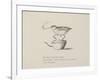 Quail Perched On Teapot, Smoking a Pipe From a Collection Of Poems and Songs by Edward Lear-Edward Lear-Framed Giclee Print