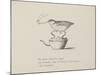 Quail Perched On Teapot, Smoking a Pipe From a Collection Of Poems and Songs by Edward Lear-Edward Lear-Mounted Giclee Print