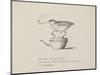 Quail Perched On Teapot, Smoking a Pipe From a Collection Of Poems and Songs by Edward Lear-Edward Lear-Mounted Giclee Print