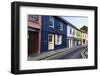 Quaint Narrow Street in Kinsale-George Oze-Framed Photographic Print