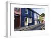 Quaint Narrow Street in Kinsale-George Oze-Framed Photographic Print