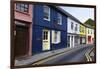 Quaint Narrow Street in Kinsale-George Oze-Framed Photographic Print