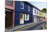 Quaint Narrow Street in Kinsale-George Oze-Mounted Photographic Print