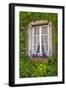 Quaint window, Cluny, Maconnaise, France-Lisa S. Engelbrecht-Framed Photographic Print