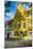 Quaint Yellow House In Old Town Lubeck-George Oze-Mounted Photographic Print