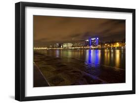 Quais de Bercy-Sebastien Lory-Framed Photographic Print