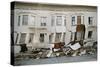 Quake-Damaged Apartment House-Roger Ressmeyer-Stretched Canvas