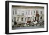 Quake-Damaged Apartment House-Roger Ressmeyer-Framed Photographic Print