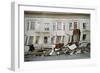 Quake-Damaged Apartment House-Roger Ressmeyer-Framed Photographic Print