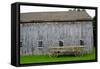 Quaker Barn Photo Print Poster-null-Framed Stretched Canvas
