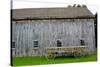 Quaker Barn Photo Print Poster-null-Stretched Canvas
