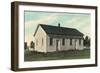 Quaker Meeting House, North Collins-null-Framed Art Print