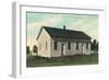 Quaker Meeting House, North Collins-null-Framed Art Print