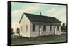 Quaker Meeting House, North Collins-null-Framed Stretched Canvas