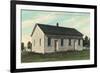 Quaker Meeting House, North Collins-null-Framed Art Print