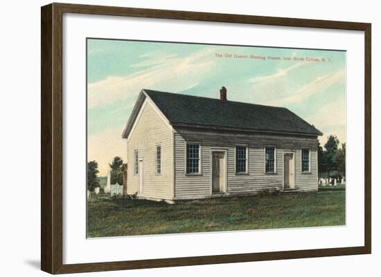 Quaker Meeting House, North Collins-null-Framed Art Print