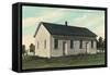 Quaker Meeting House, North Collins-null-Framed Stretched Canvas