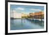 Quaker Oats Factory, Cedar Rapids, Iowa-null-Framed Art Print