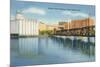 Quaker Oats Factory, Cedar Rapids, Iowa-null-Mounted Premium Giclee Print