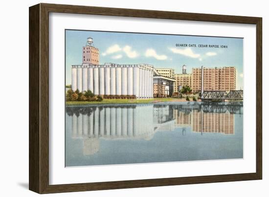 Quaker Oats Plant, Cedar Rapids, Iowa-null-Framed Art Print