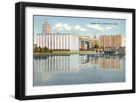 Quaker Oats Plant, Cedar Rapids, Iowa-null-Framed Art Print