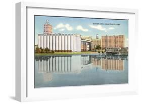 Quaker Oats Plant, Cedar Rapids, Iowa-null-Framed Art Print