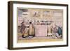 Quaker Uproar, London, 1827-Isaac Robert Cruikshank-Framed Giclee Print