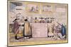 Quaker Uproar, London, 1827-Isaac Robert Cruikshank-Mounted Giclee Print