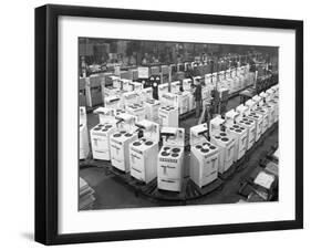 Quality Checking Cookers at the Gec Plant, Swinton, South Yorkshire, 1960-Michael Walters-Framed Photographic Print