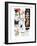 Quality Meats for the Public, 1982-Jean-Michel Basquiat-Framed Giclee Print