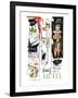 Quality Meats for the Public, 1982-Jean-Michel Basquiat-Framed Giclee Print