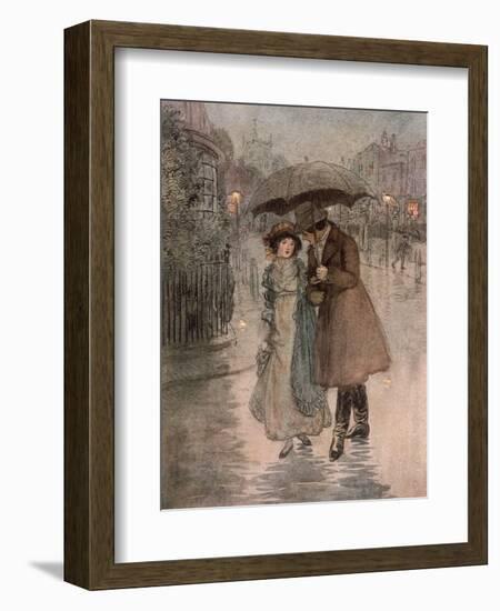 Quality Street: Valentin-Hugh Thomson-Framed Art Print