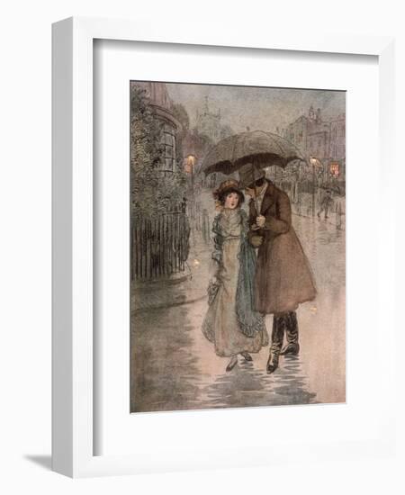 Quality Street: Valentin-Hugh Thomson-Framed Art Print