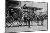 Quanah Parker's Stage Coach-null-Mounted Art Print