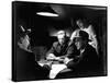 Quand la ville dort THE ASPHALT JUNGLE by John Huston with JSam Jaffe, Sterling Hayden, anthony Car-null-Framed Stretched Canvas