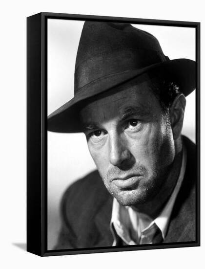 Quand la ville dort THE ASPHALT JUNGLE by John Huston with Sterling Hayden, 1950 (b/w photo)-null-Framed Stretched Canvas