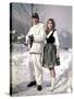 Quand les aigles attaquent WHERE EAGLES DARE by BrianHutton with Richard Burton and Ingrid Pitt, 19-null-Stretched Canvas