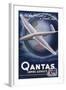 Quantas Empire Airways-null-Framed Giclee Print