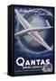 Quantas Empire Airways-null-Framed Stretched Canvas