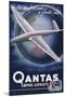 Quantas Empire Airways-null-Mounted Giclee Print