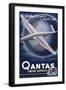 Quantas Empire Airways-null-Framed Giclee Print