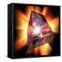 Quantum Computing, Conceptual Image-Victor De Schwanberg-Framed Stretched Canvas