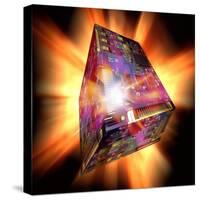 Quantum Computing, Conceptual Image-Victor De Schwanberg-Stretched Canvas