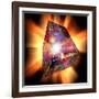 Quantum Computing, Conceptual Image-Victor De Schwanberg-Framed Photographic Print