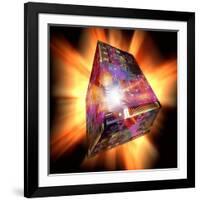 Quantum Computing, Conceptual Image-Victor De Schwanberg-Framed Photographic Print