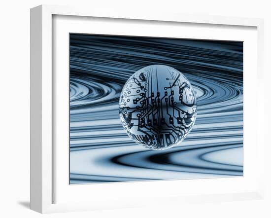 Quantum Computing-Mehau Kulyk-Framed Photographic Print