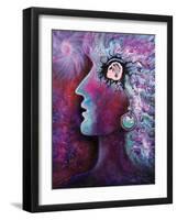 Quantum Diva, 2008-Carolyn Mary Kleefeld-Framed Giclee Print