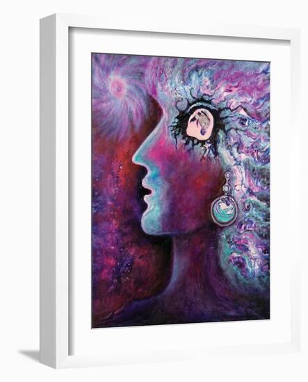 Quantum Diva, 2008-Carolyn Mary Kleefeld-Framed Giclee Print