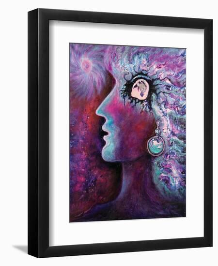 Quantum Diva, 2008-Carolyn Mary Kleefeld-Framed Giclee Print